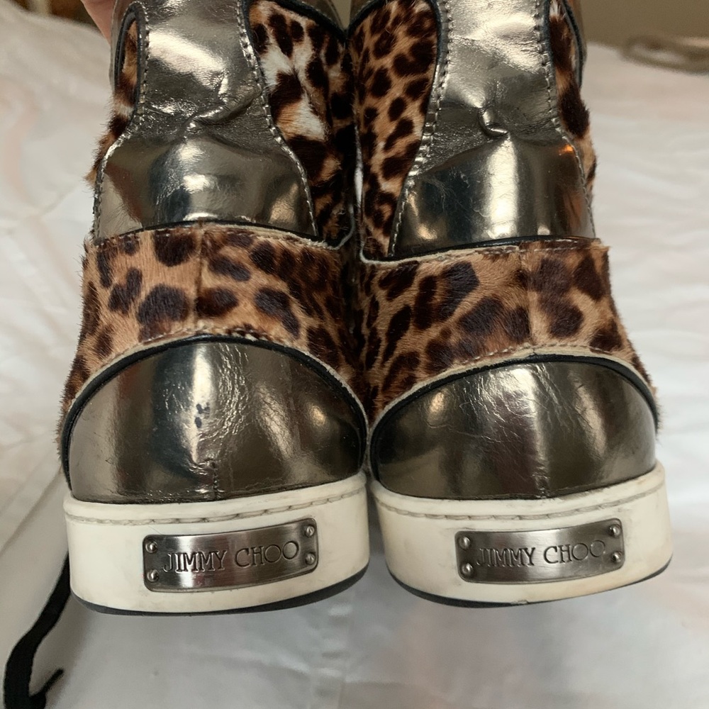 Jimmy Choo Leopard Print Boots - image 3